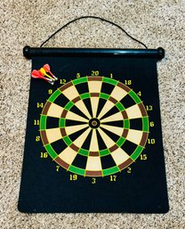 Magnetic Dartboard Green And Gold