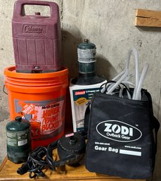 Lot Of Camping Necessities