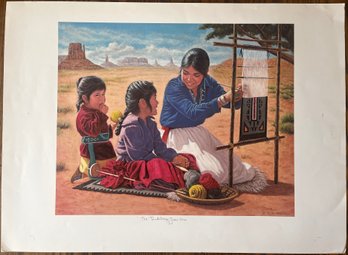 KM Freeman Signed A/P Print - 'The Tradition Goes On'