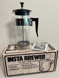 InstaBrewer French Press, 6 Cup