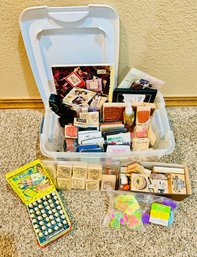 Collection Of Stamp Craft Materials