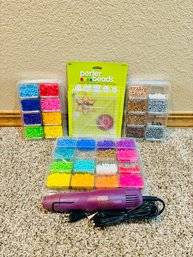 Pearl Beads Craft Set With Heat Embossing Tool