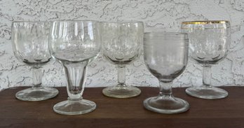 Assorted Goblet Glasses