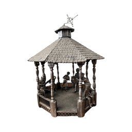 Large Gazebo Pewter Display