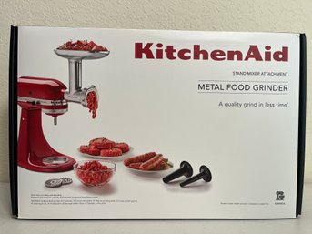 KitchenAid Metal Food Grinder - NIB