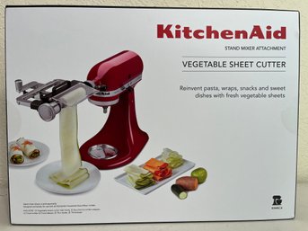 KitchenAid Vegetable Sheet Cutter Stand Mixer Attachment - NIB