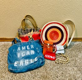 Collection Of Bags And Purses