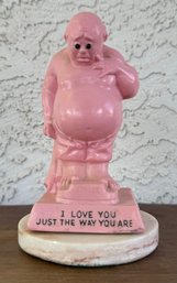 Vintage R&W Berries Co. Diet Humor Statue