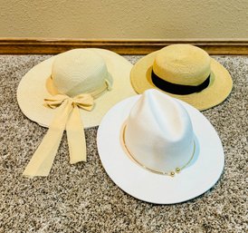 Three Beautiful Women's Fashion Hats