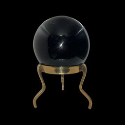 Garnet Sphere On Stand