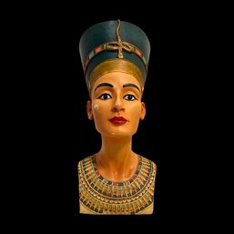 Small Colorful Nefertiti Bust