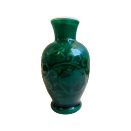Avon Jade Green Spring Vase