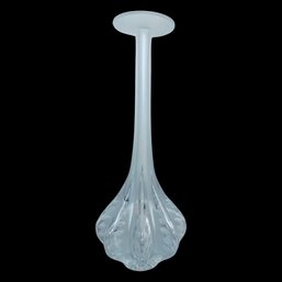 Lalique Crystal 'Claude' Bud Vase 1 Of 2