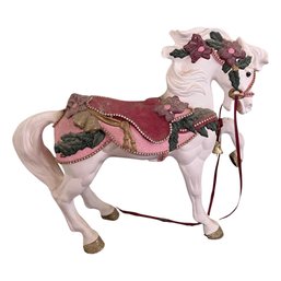 Decorative Ceramic Carousel Horse Statue
