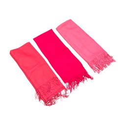 Cashmere Red Colored Scarves