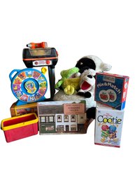 Huge Assortment Of Kids Toys Including Sheep Cushion Rocking Chair