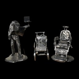 Trio Of Miscellaneous Pewter