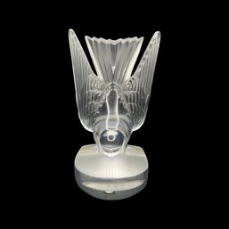 Lalique Crystal Hirondelle Swallow Bird