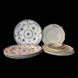 Mixture Of Porcelain Plates