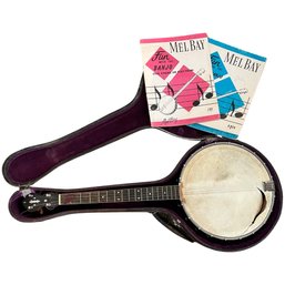 Antique Wurlitzer Banjo Incl. Music Books