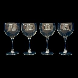 Set Of Four Wine Glasses