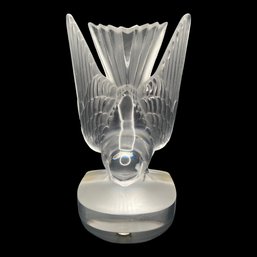 Lalique Crystal Hirondelle Swallow Bird