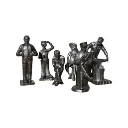 Assortment Of Pewter Folk