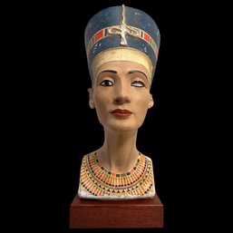 Colorful Realistic Nefertiti Bust