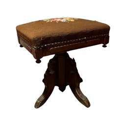 Antique Victorian Styled Piano Stool