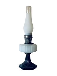 Vintage Aladdin Pedestal Stand Oil Lamp