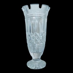 Vintage Crystal Society Pedestal Penrose Vase