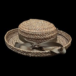 Vintage Brown Rope Hat By Kaminski Australia