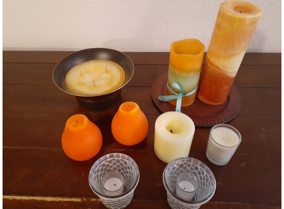 Lot Of 10 Candles