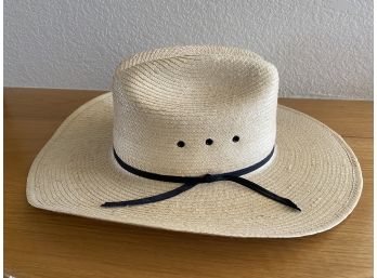 Eddie Bros. Straw Hat 7 5/8
