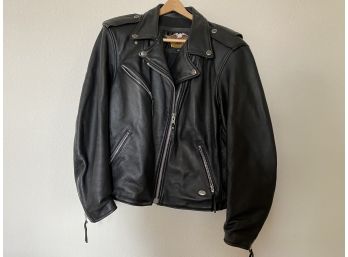 Harley Davidson XL Leather Biker Jacket