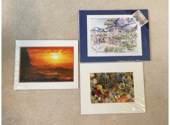Lot Of 3 Assorted Pictures