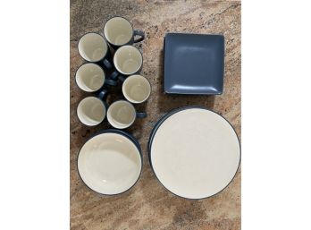 Noritake Blue Colorwave Service For 5 With Extras