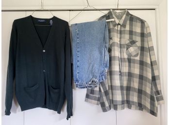 A Great Grouping Of Mens Clothing In Size XL