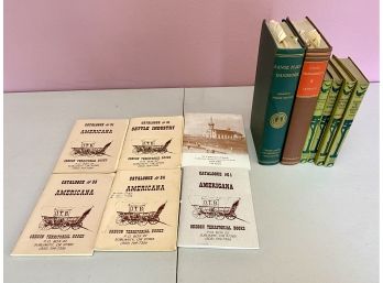Collection Of Vintage Hunting Books And Oregon Territorial Books
