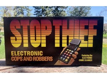 Parker Brothers Stop Thief Electronic Cops And Robbers Game