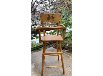 Vintage Doll High Chair By Cass Toys