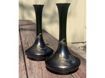 Grouping Of Brass Vases