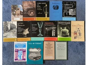 A Grouping Of Pamphlet Style Books On Historical Topics