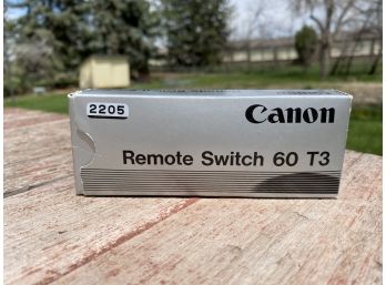 Canon Remote Switch 60 T3