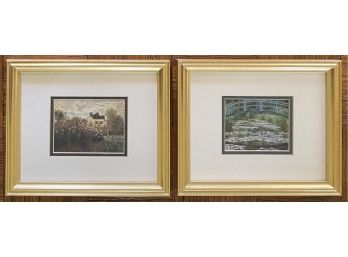 2 Monet Framed Prints