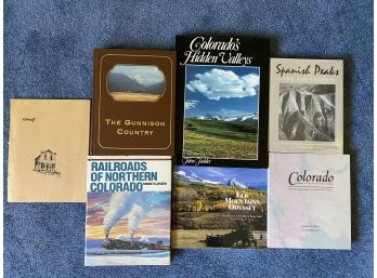 A Great Grouping Of Colorado History Books Including Colorados Hidden Valley By John Fielder