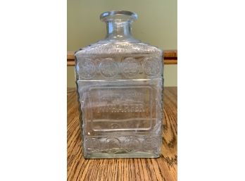 Vintage I.W. Harper Whiskey Glass Decanter/Bottle