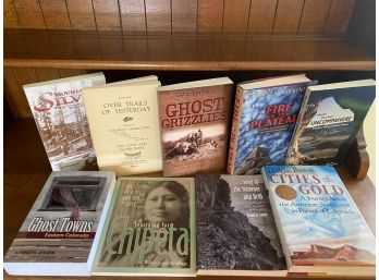 A Nice Grouping Of Colorado Books On Ghost Towns, Gold Mining, And History