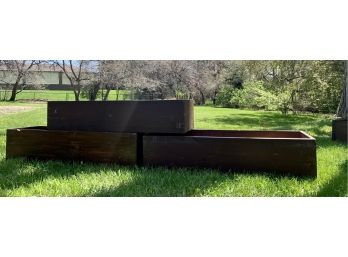 3 Handmade Wooden Storage Boxes/shelves