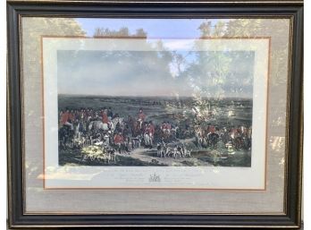 'meeting Of Stag Hounds On Ascot Heath' Print